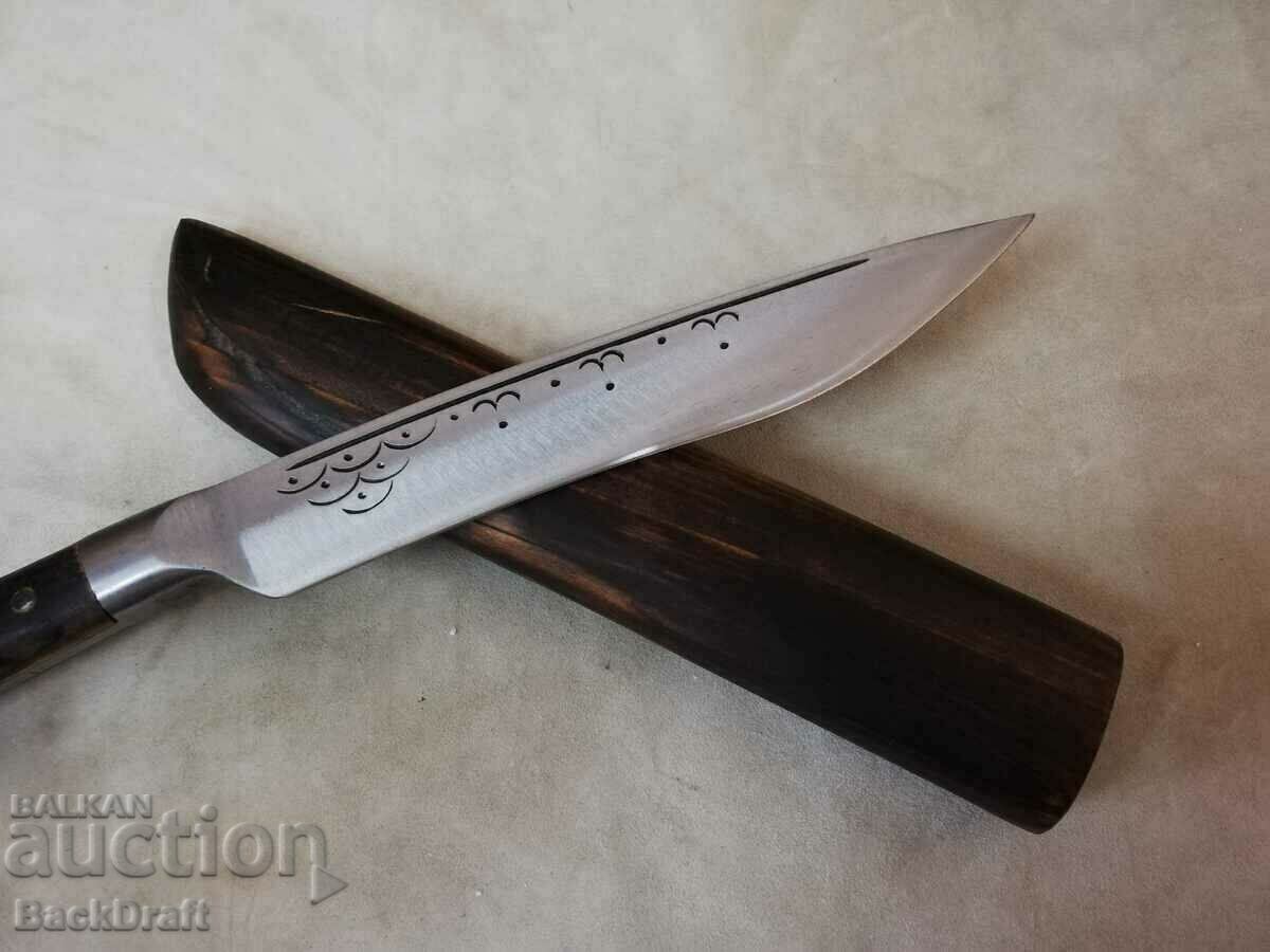 Karakulak knife with a wooden handle for restorations with price 170.00 BGN | € 86.92 Karakulak knife with a wooden handle for restorations with price 170.00 BGN | € 86.92