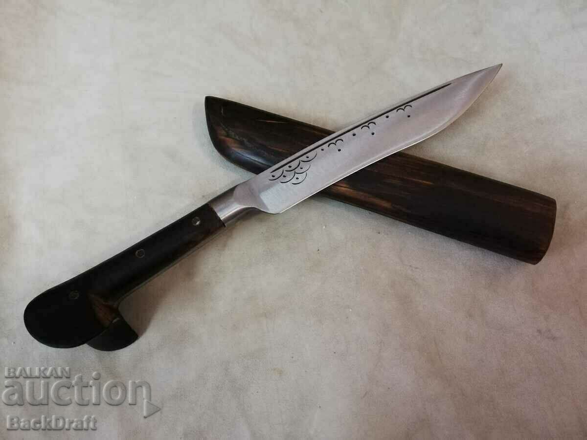 Μαχαίρι Καρακουλάκ, Λεπίδα με ξύλινη θήκη για αναπαραστάσεις