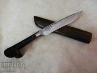 Karakulak knife with a wooden handle for restorations