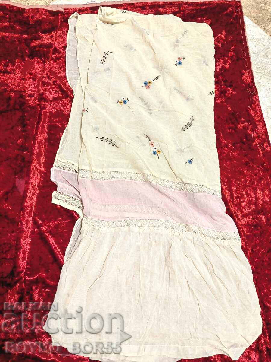 Аукцион Голяма Старинна Везана Покривка за Легло Аукцион Голяма Старинна Везана Покривка за Легло