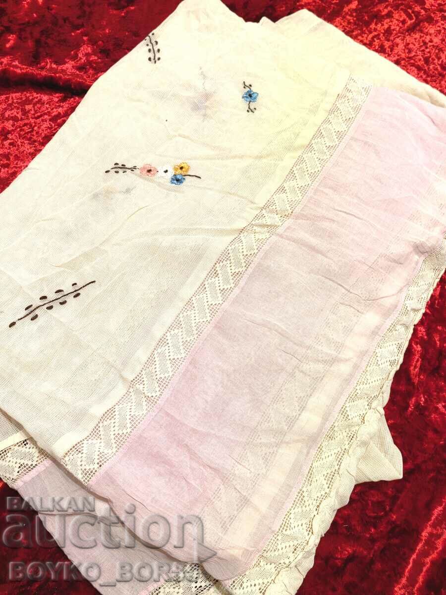 Голяма Старинна Везана Покривка за Легло - 6 Голяма Старинна Везана Покривка за Легло - 6