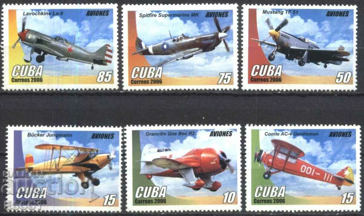 Clean Stamps Aviation Aircraft 2006 από την Κούβα