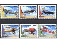 Чисти марки Авиация Самолети 2006 от Куба
