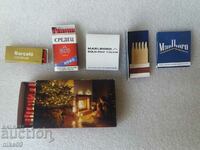 Old matches 6 pieces.