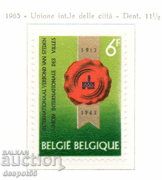 1963. Belgia. Congresul internațional al orașelor gemene.
