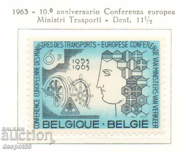 1963. Белгия. Европейски транспортен конгрес.