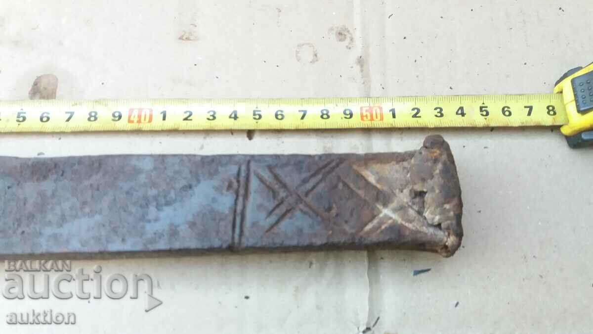 Auction FORGED SOLID RENAISSANCE SAVER, AX TOOL Auction FORGED SOLID RENAISSANCE SAVER, AX TOOL