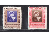 1953. Vaticanul. 50 de ani de la Mary Goretti.