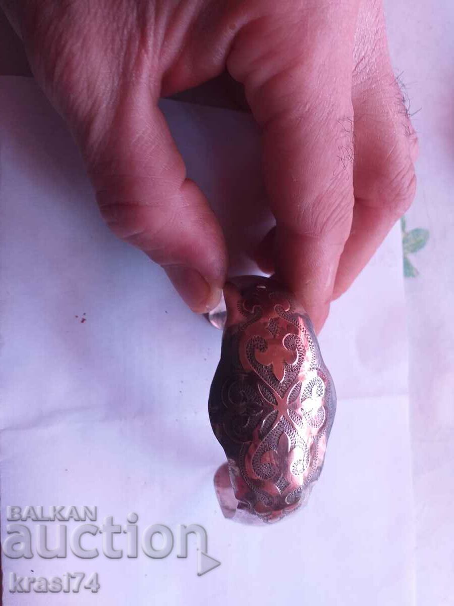 Gold and silver bracelet with markings with price 130.00 BGN | € 66.47 Gold and silver bracelet with markings with price 130.00 BGN | € 66.47