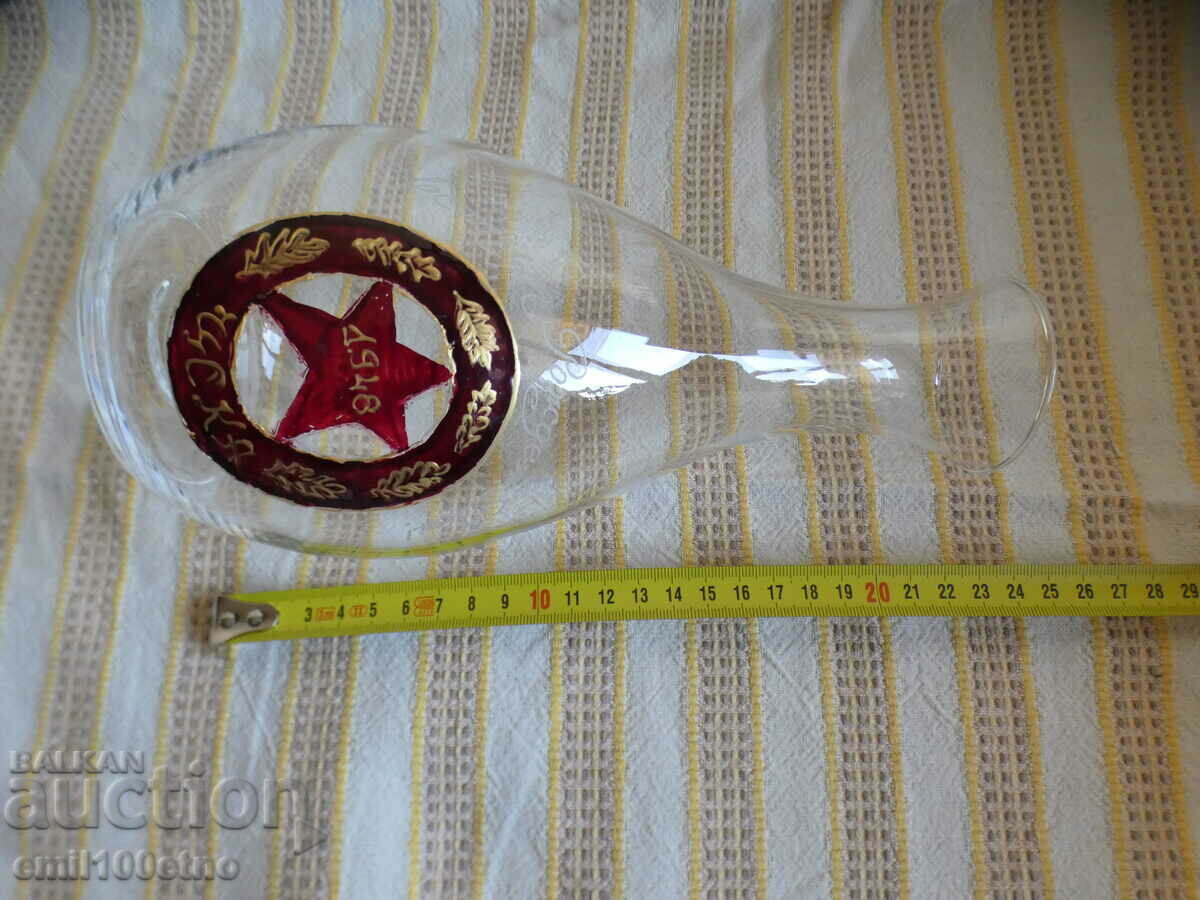 Vase CSKA 1948 - hand painted - 7 Vase CSKA 1948 - hand painted - 7