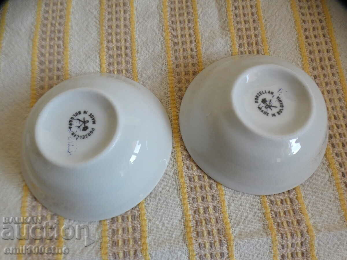 Set of 2 small dessert plates, Kitka Novi Pazar porcelain - 5 Set of 2 small dessert plates, Kitka Novi Pazar porcelain - 5