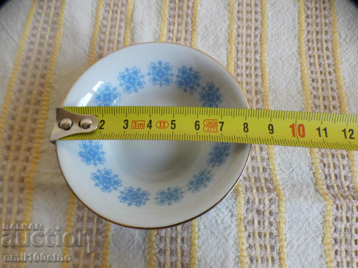 Set of 2 small dessert plates, Kitka Novi Pazar porcelain - 6 Set of 2 small dessert plates, Kitka Novi Pazar porcelain - 6