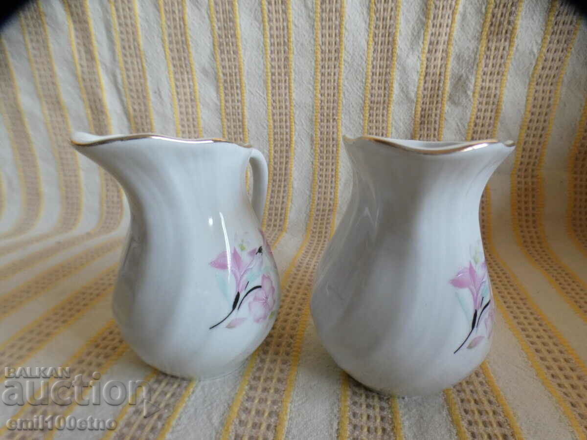 Set of 2 milk jugs porcelain Kitka Novi Pazar - 5 Set of 2 milk jugs porcelain Kitka Novi Pazar - 5