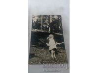 С-ка Бяла черква Малко момченце държащо дървена пръчка 1930