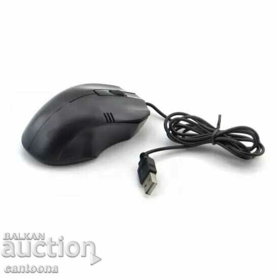 Optical mouse TM-M01 USB Black with price 4.98 BGN | € 2.55
