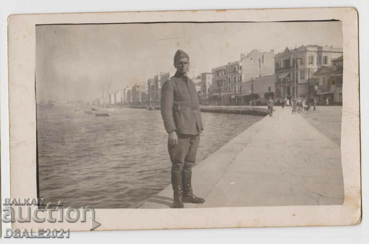 Bulgaria WWI occupation Greece THESSALONIKI port photo wars