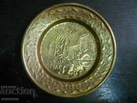 brass plate - panel - Morocco
