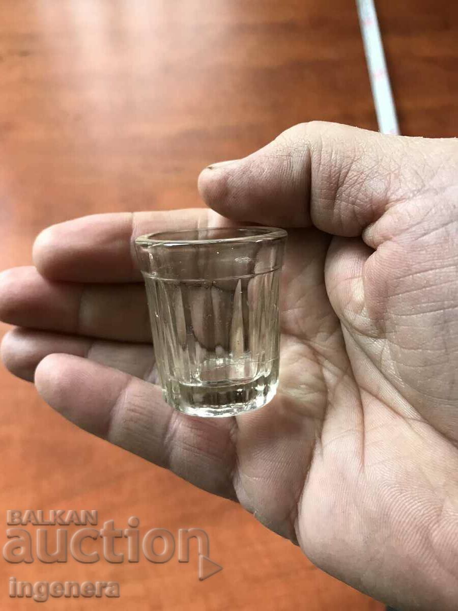 CUP CUP GLASS RELIEF SHOT ΧΩΡΟΤΗΤΑ 15 ML ΑΠΟ SOCA