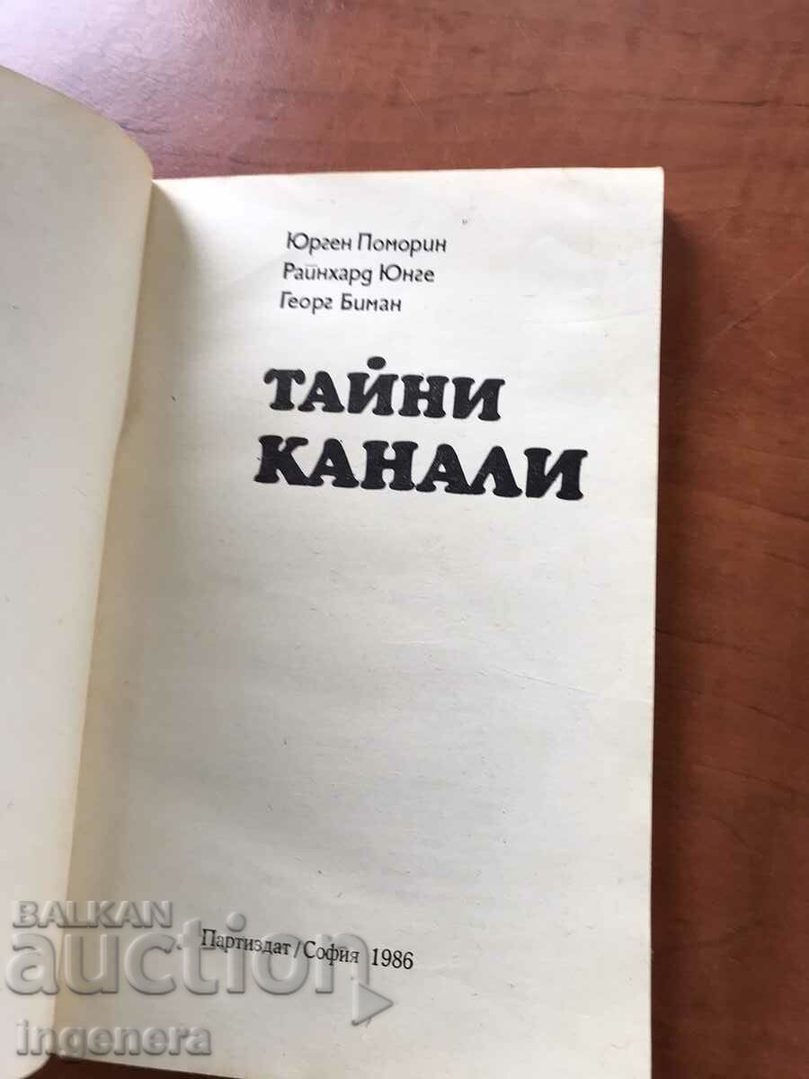 BOOK-Y.POMORIN,R.YUNGE-SECRET CHANNELS-1986 with price 2.90 BGN | € 1.48 BOOK-Y.POMORIN,R.YUNGE-SECRET CHANNELS-1986 with price 2.90 BGN | € 1.48