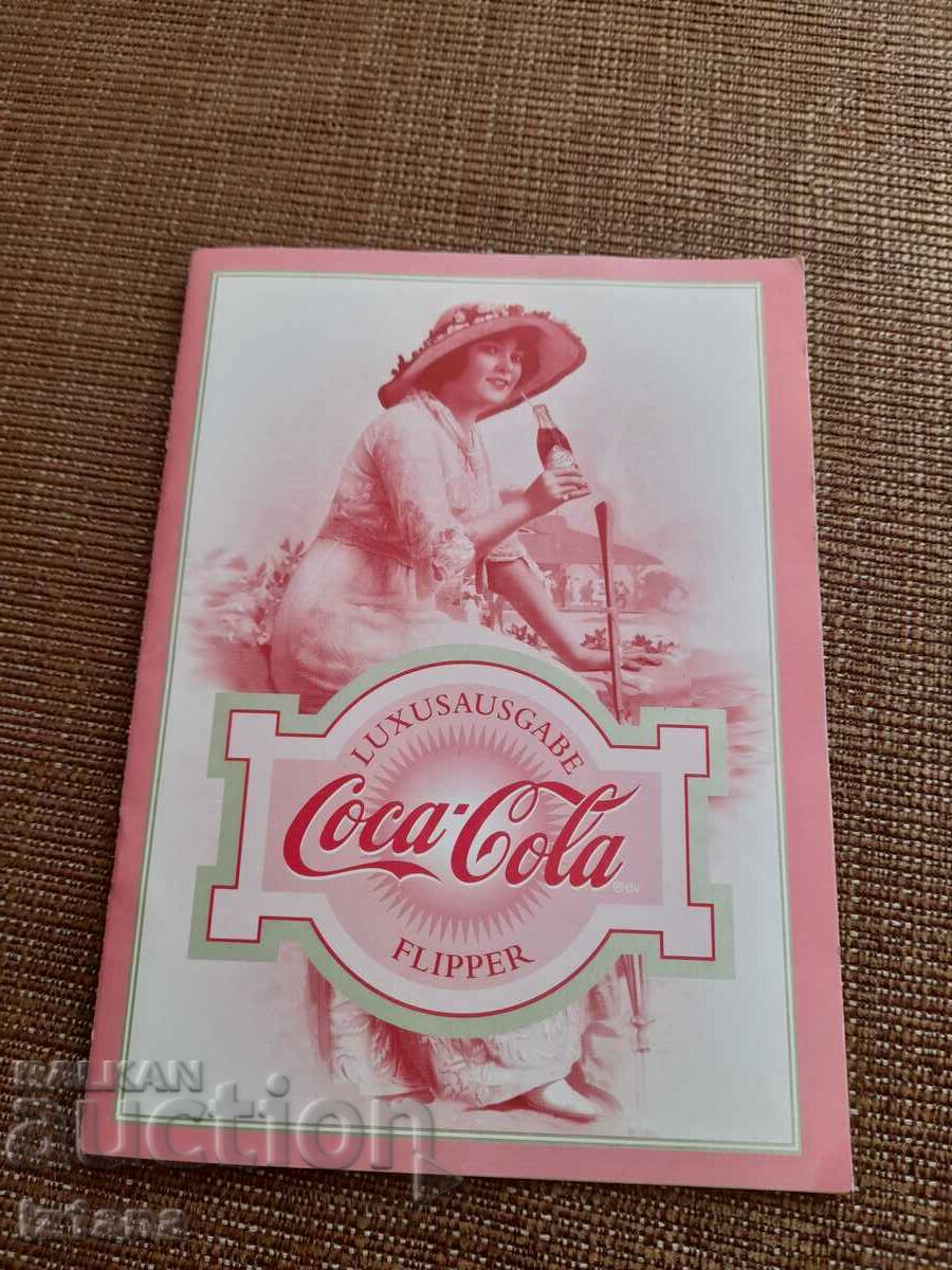 Брошура Кока Кола,Coca Cola Flipper