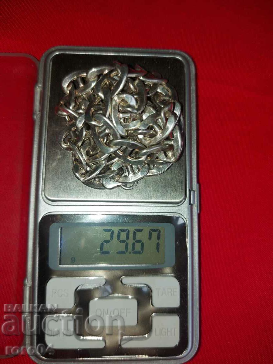 SILVER CHAIN - MADE IN ITALY - 925 - 6 SILVER CHAIN - MADE IN ITALY - 925 - 6