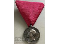 3510 Kingdom of Bulgaria Medal For Merit Ferdinand I silver