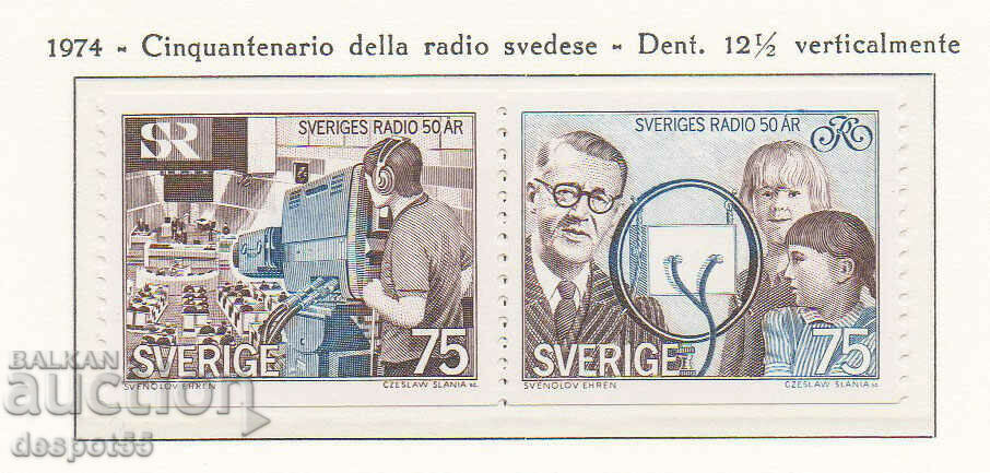 1974. Suedia. Radio suedeză.