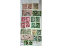 LOT OF 50 MACEDONIA/OTTOMAN EMPIRE STAMPS 1900