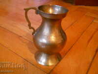old bronze jug