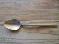 gold-plated coffee spoon