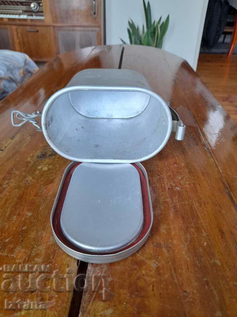 Old aluminum food box - 6 Old aluminum food box - 6