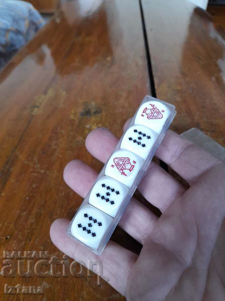 Old dice, dice, dice with price 30.00 BGN | € 15.34 Old dice, dice, dice with price 30.00 BGN | € 15.34