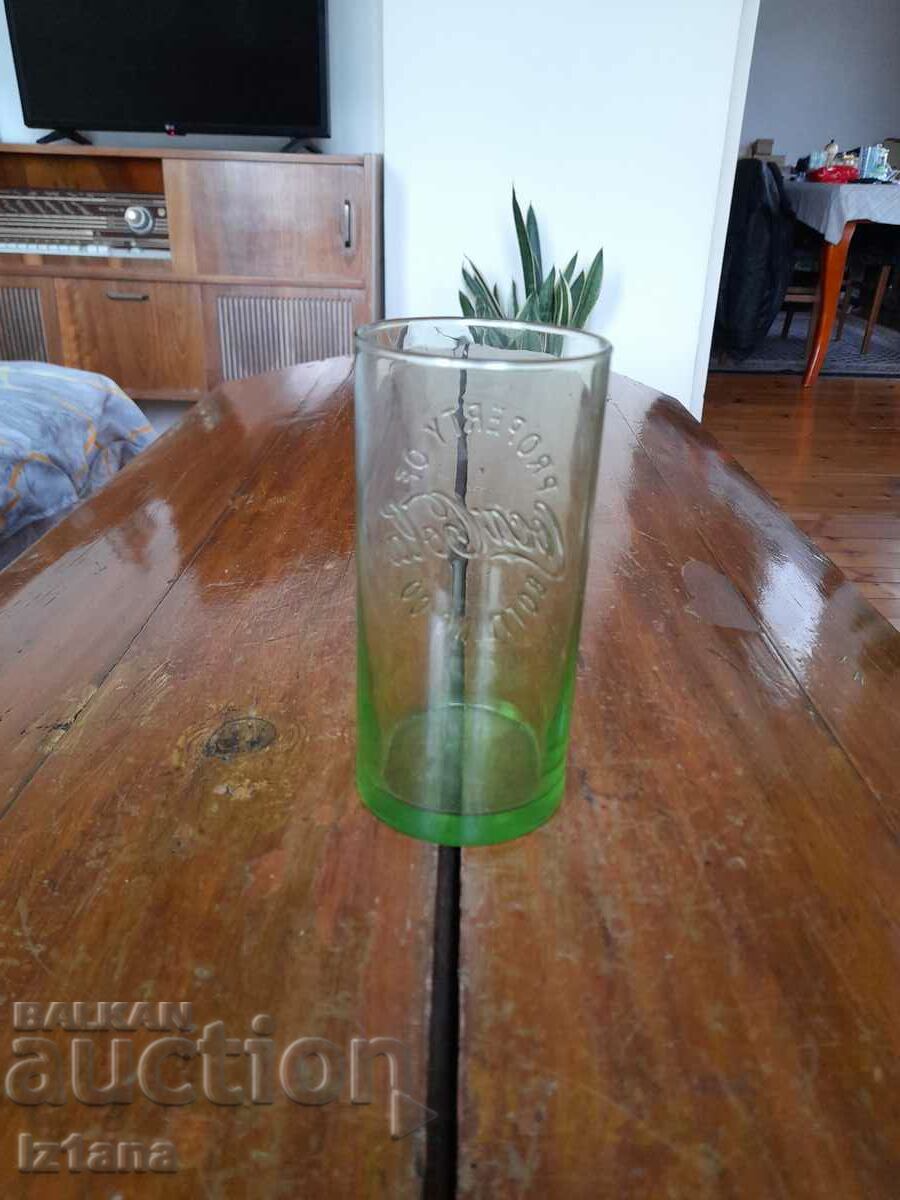 Auction Old glass of Coca Cola, Coca Cola Auction Old glass of Coca Cola, Coca Cola