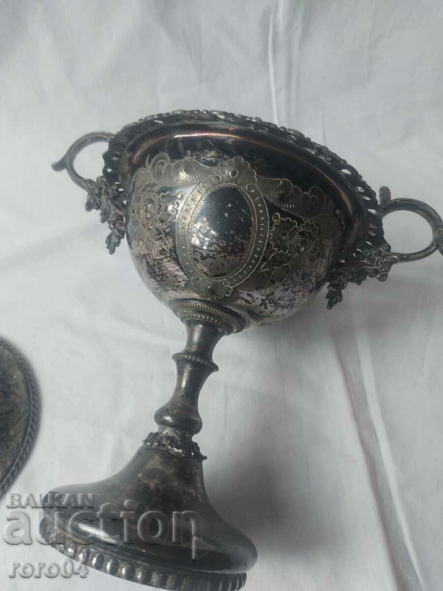 BEAUTIFUL NIELO SILVER DISH - 5 BEAUTIFUL NIELO SILVER DISH - 5