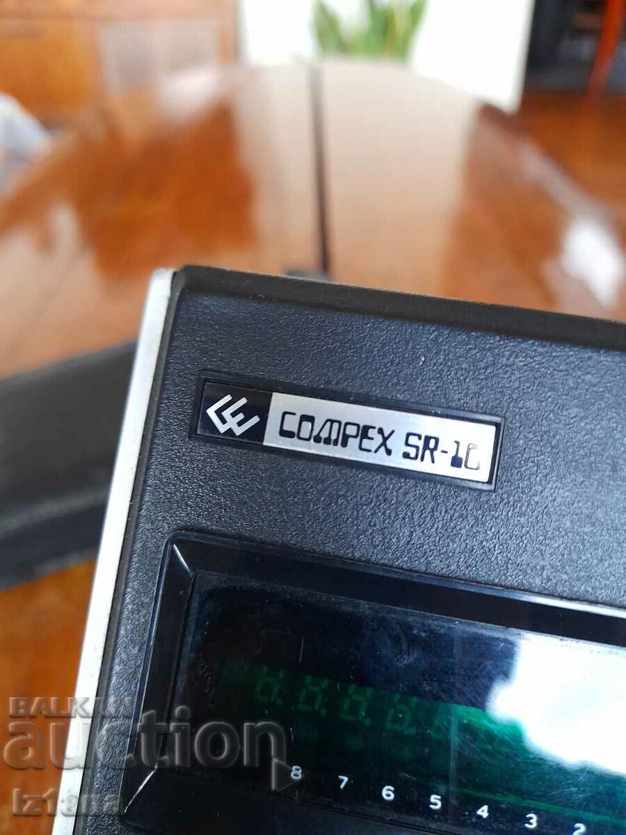 Auction Old Compex SR-10 calculator Auction Old Compex SR-10 calculator