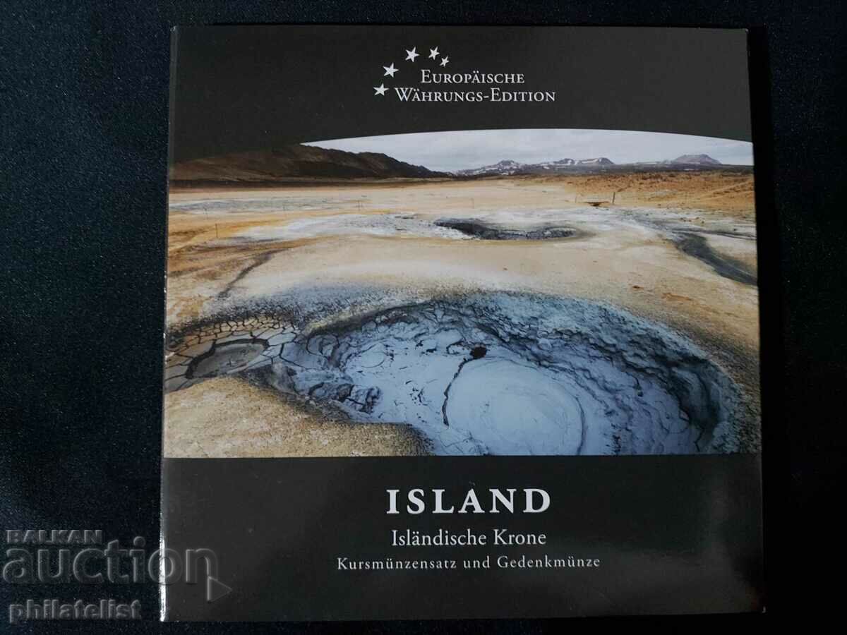 Auction Complete set - Iceland - 8 coins Auction Complete set - Iceland - 8 coins