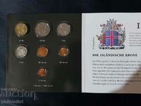 Set complet - Islanda - 8 monede