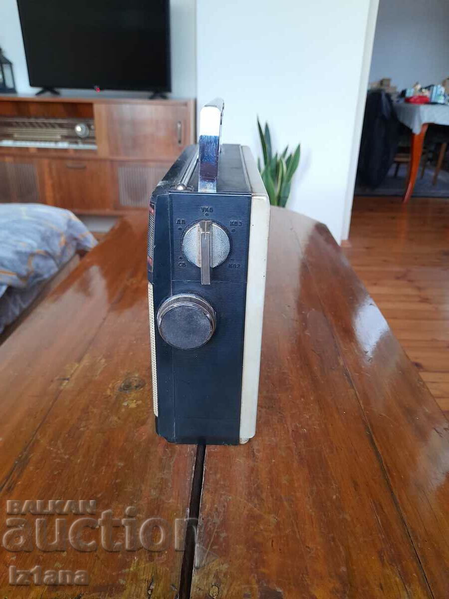 Old radio, radio receiver VEF 214, VEF - 5 Old radio, radio receiver VEF 214, VEF - 5