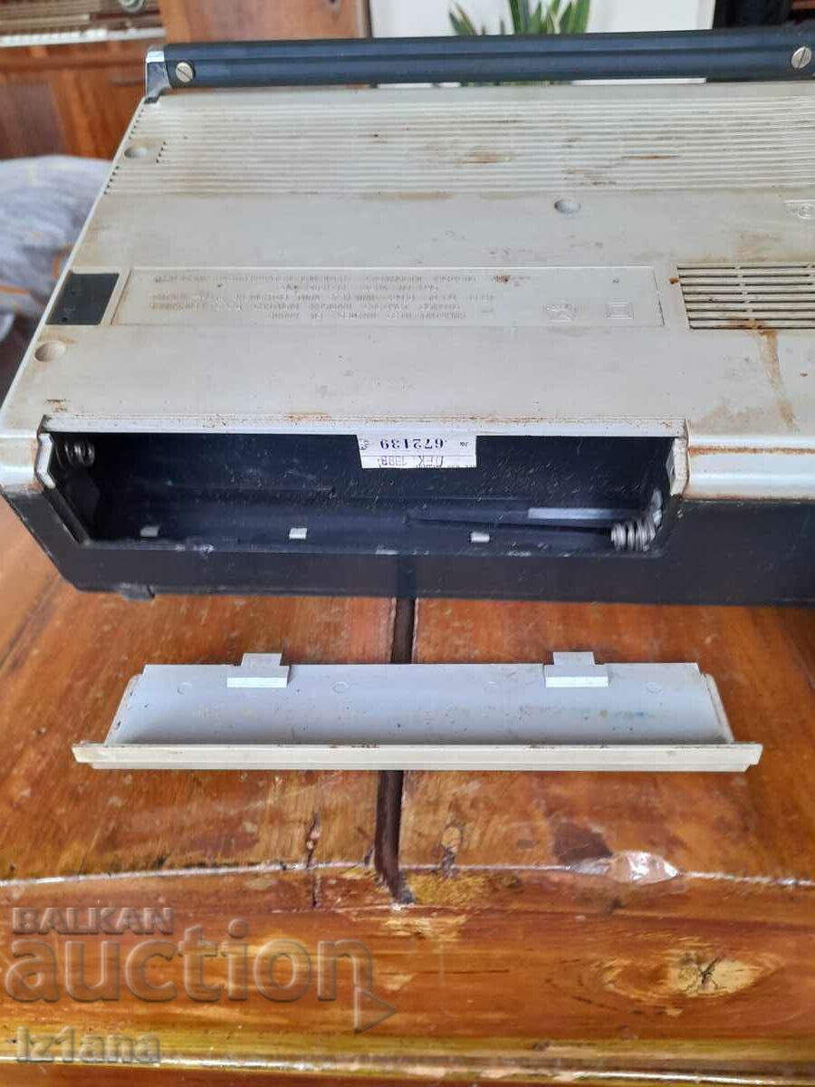 Old radio, radio receiver VEF 214, VEF - 7 Old radio, radio receiver VEF 214, VEF - 7