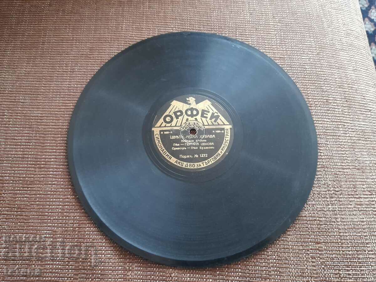 Auction Gramophone record Orpheus Auction Gramophone record Orpheus