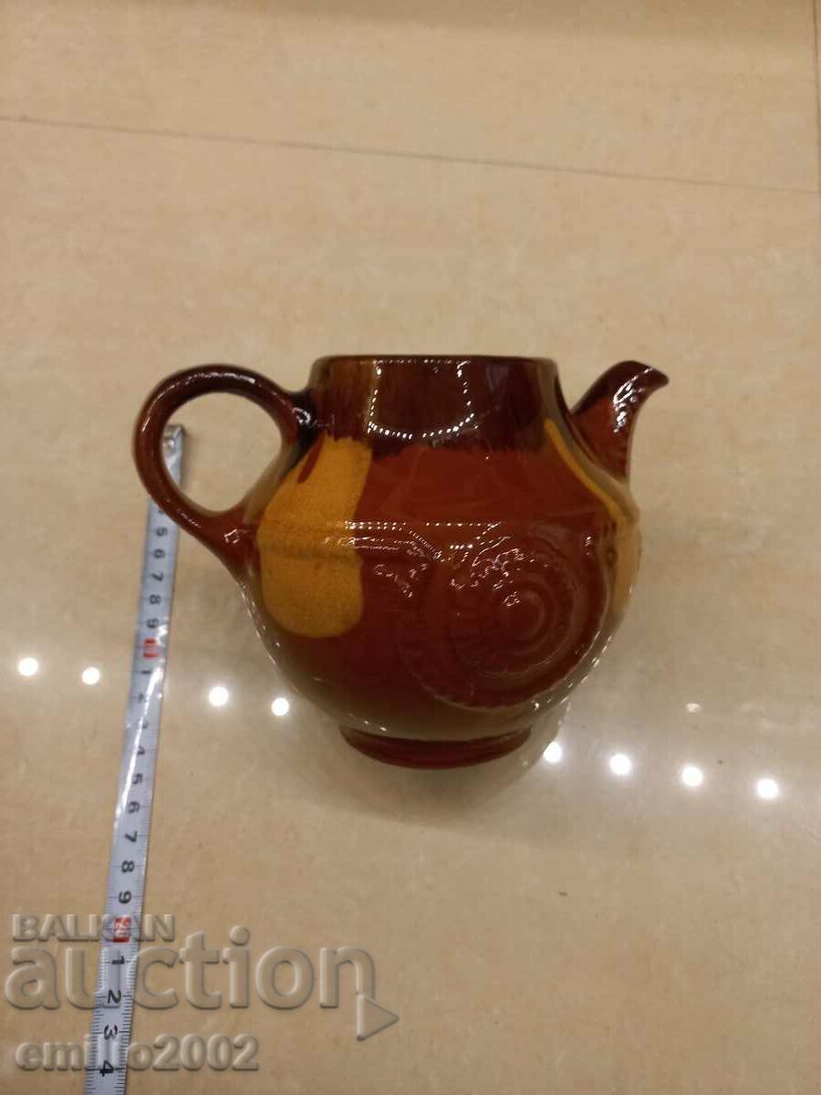 Керамична каничка с цена 7.00 лв. | € 3.58 Керамична каничка с цена 7.00 лв. | € 3.58