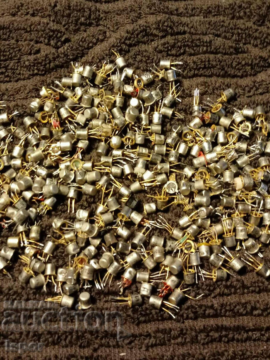 274 tranzistoare placare cu aur