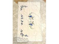 OLD EMBROIDERED CARPETS WALL SQUARE RUG EMBROIDERY 130/75 cm