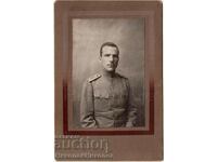 1917 LARGE OLD PHOTO MILITARY OFFICER IN DRAMA GREECE G179