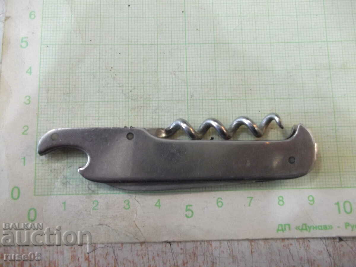 Leg with corkscrew and opener from "P. Denev - Gabrovo" plant - 6 Leg with corkscrew and opener from "P. Denev - Gabrovo" plant - 6