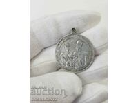 A rare aluminum medal for the death of Maria Louisa 1899.