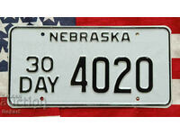 Американски регистрационен номер Табела NEBRASKA
