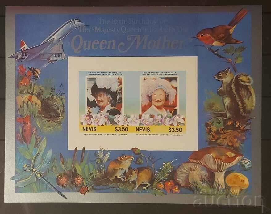 Nevis 1985 Personalități/Regina Elisabeta/Avioane MNH