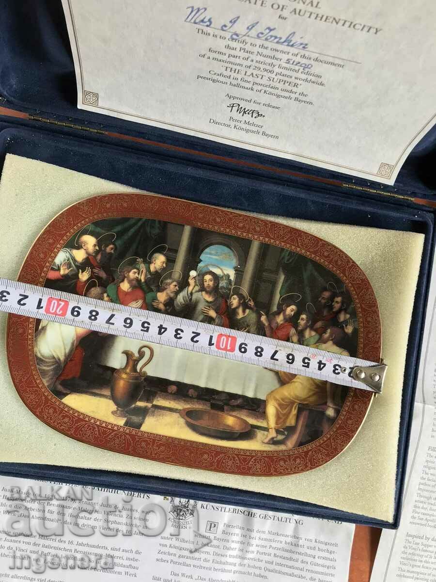 PLATEA PORTELAN TAVA PLACA CERTIFICAT Nr. 5170D CUTIE DOCUM. - 5