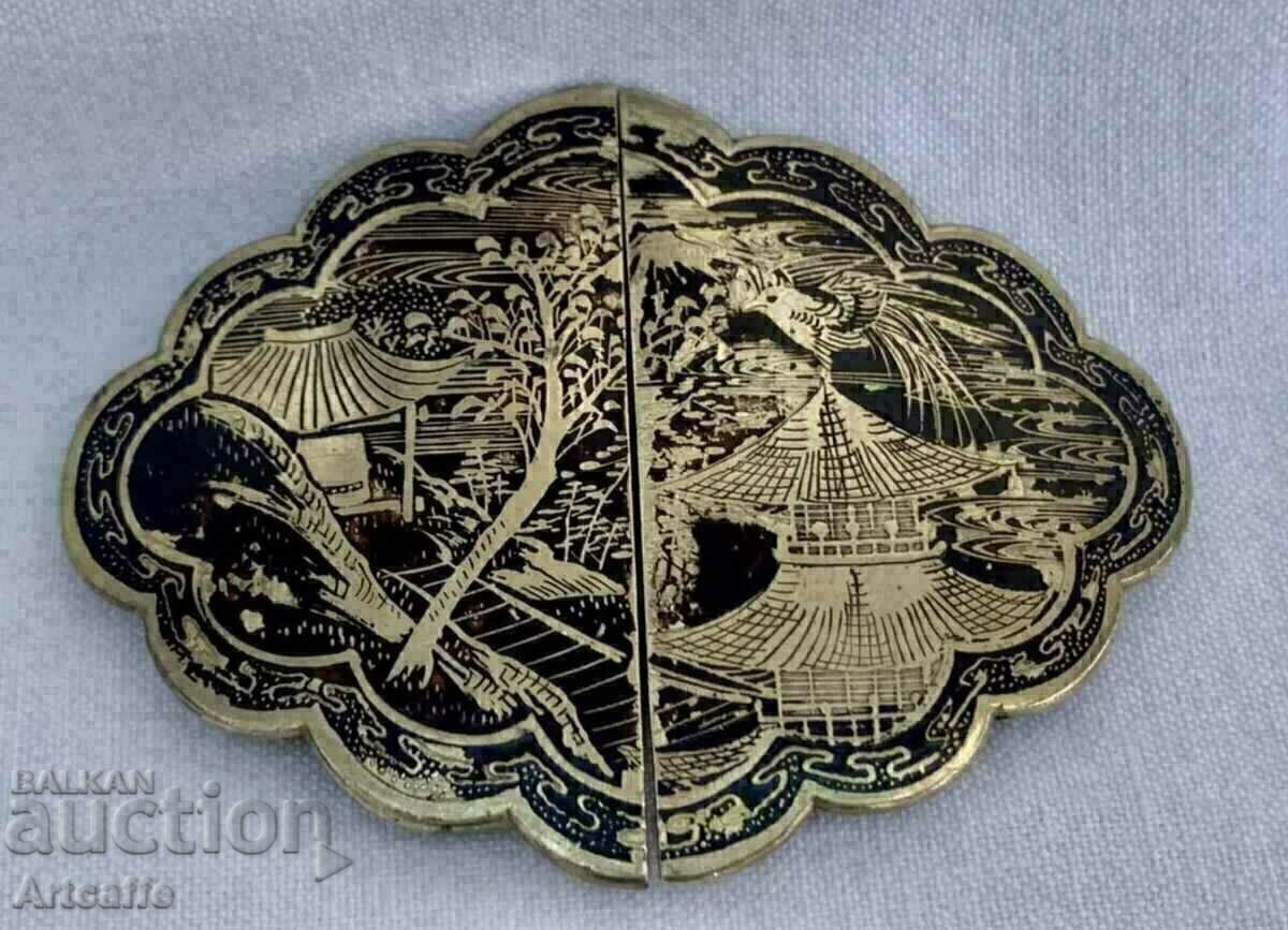 Japanese belt buckle - 7 Japanese belt buckle - 7